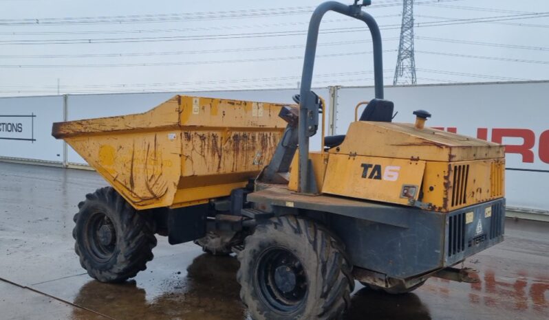 2014 Terex TA6 Site Dumpers For Auction: Leeds – 22nd, 23rd, 24th & 25th January 25 @ 8:00am full