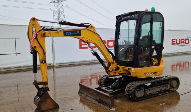 2017 JCB 8030 ZTS Mini Excavators For Auction: Leeds – 22nd, 23rd, 24th & 25th January 25 @ 8:00am