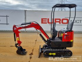 Unused 2024 JPC HT12 Micro Excavators For Auction: Leeds – 22nd, 23rd, 24th & 25th January 25 @ 8:00am full