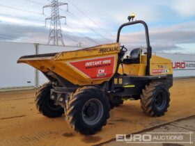 2018 Mecalac TA6S Site Dumpers For Auction: Leeds – 22nd, 23rd, 24th & 25th January 25 @ 8:00am