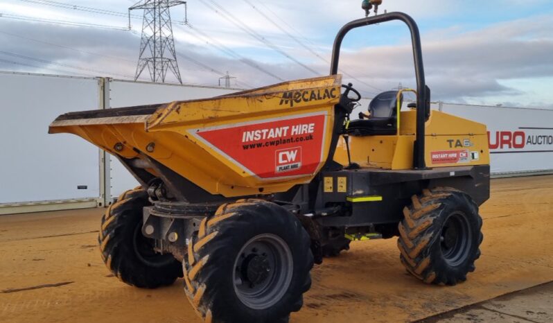 2018 Mecalac TA6S Site Dumpers For Auction: Leeds – 22nd, 23rd, 24th & 25th January 25 @ 8:00am