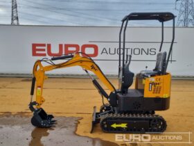 Unused 2024 JPC HT12 Micro Excavators For Auction: Leeds – 22nd, 23rd, 24th & 25th January 25 @ 8:00am full