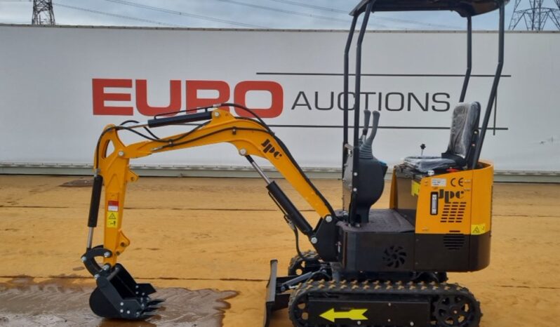 Unused 2024 JPC HT12 Micro Excavators For Auction: Leeds – 22nd, 23rd, 24th & 25th January 25 @ 8:00am full