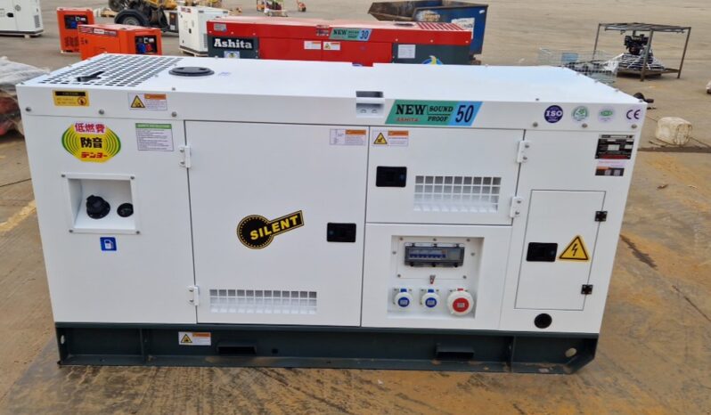 Unused 2024 Ashita Power AG3-50 Generators For Auction: Leeds – 22nd, 23rd, 24th & 25th January 25 @ 8:00am full