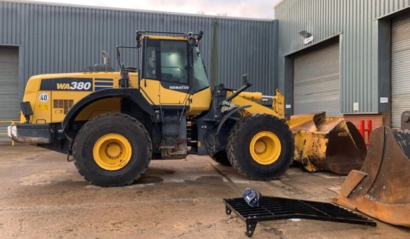 2017 Komatsu WA380-8 Wheeled Loaders For Auction: Leeds – 22nd, 23rd, 24th & 25th January 25 @ 8:00am full