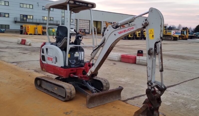 2020 Takeuchi TB216 Mini Excavators For Auction: Leeds – 22nd, 23rd, 24th & 25th January 25 @ 8:00am full