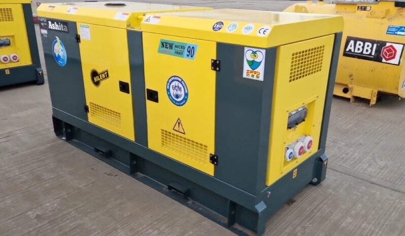 Unused 2024 Ashita Power AG3-90E Generators For Auction: Leeds – 22nd, 23rd, 24th & 25th January 25 @ 8:00am full