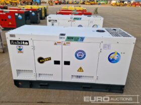 Unused 2024 Ashita Power AG3-70 Generators For Auction: Leeds – 22nd, 23rd, 24th & 25th January 25 @ 8:00am full