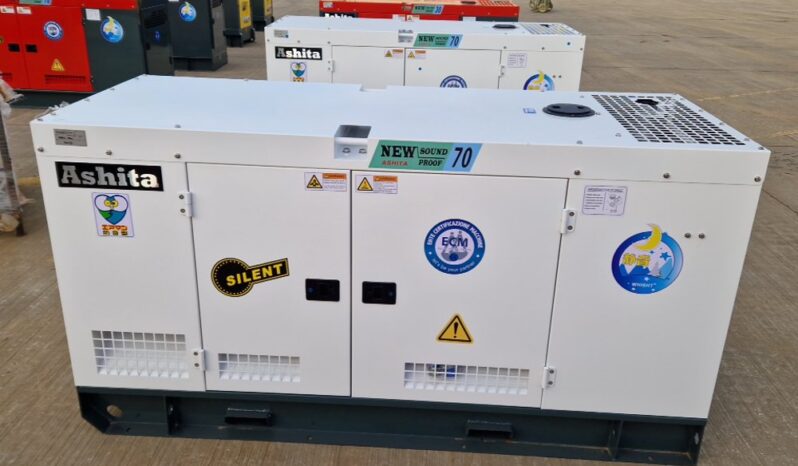 Unused 2024 Ashita Power AG3-70 Generators For Auction: Leeds – 22nd, 23rd, 24th & 25th January 25 @ 8:00am full