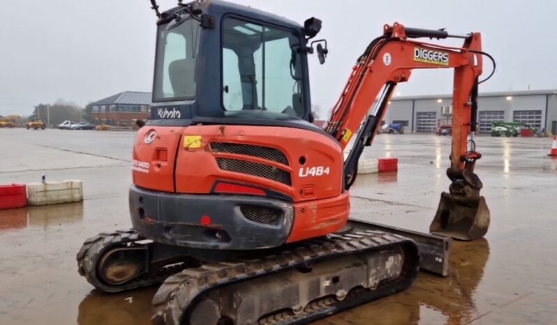 2018 Kubota U48-4 Mini Excavators For Auction: Leeds – 22nd, 23rd, 24th & 25th January 25 @ 8:00am full