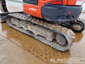 2019 Kubota U48-4 Mini Excavators For Auction: Leeds – 22nd, 23rd, 24th & 25th January 25 @ 8:00am full