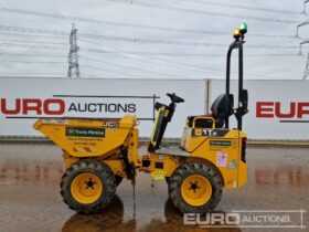 2021 JCB 1T-2 Site Dumpers For Auction: Leeds – 22nd, 23rd, 24th & 25th January 25 @ 8:00am full