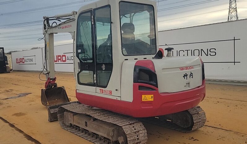 Takeuchi TB160C 6 Ton+ Excavators For Auction: Leeds – 22nd, 23rd, 24th & 25th January 25 @ 8:00am full