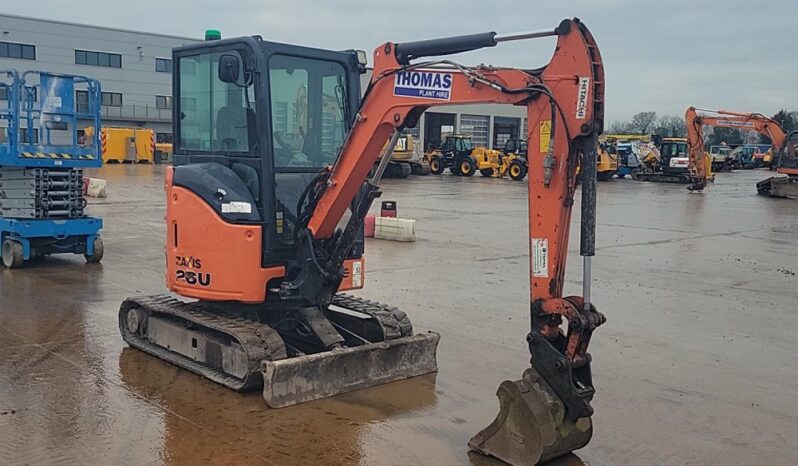 2018 Hitachi ZX26U-5 Mini Excavators For Auction: Leeds – 22nd, 23rd, 24th & 25th January 25 @ 8:00am full