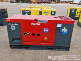 Unused 2024 Ashita Power AG3-70 Generators For Auction: Leeds – 22nd, 23rd, 24th & 25th January 25 @ 8:00am full