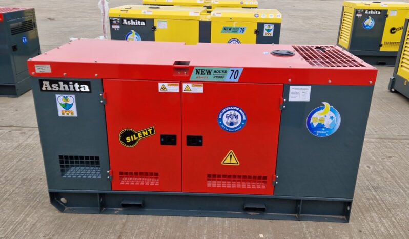 Unused 2024 Ashita Power AG3-70 Generators For Auction: Leeds – 22nd, 23rd, 24th & 25th January 25 @ 8:00am full