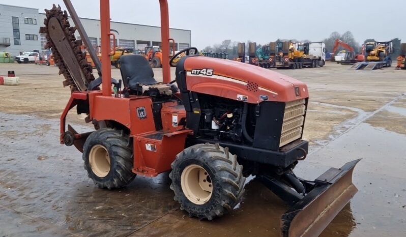 2012 Ditch Witch RT45 Trencher For Auction: Leeds – 22nd, 23rd, 24th & 25th January 25 @ 8:00am full