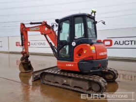 2018 Kubota U48-4 Mini Excavators For Auction: Leeds – 22nd, 23rd, 24th & 25th January 25 @ 8:00am full