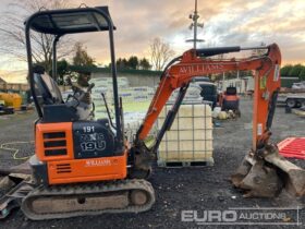 2018 Hitachi ZX19U-5A Mini Excavators For Auction: Leeds – 22nd, 23rd, 24th & 25th January 25 @ 8:00am