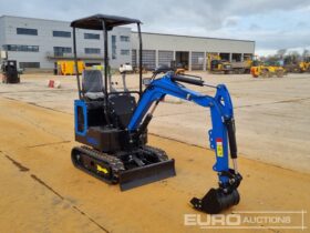 Unused 2024 Colt YFE10 Micro Excavators For Auction: Leeds – 22nd, 23rd, 24th & 25th January 25 @ 8:00am full