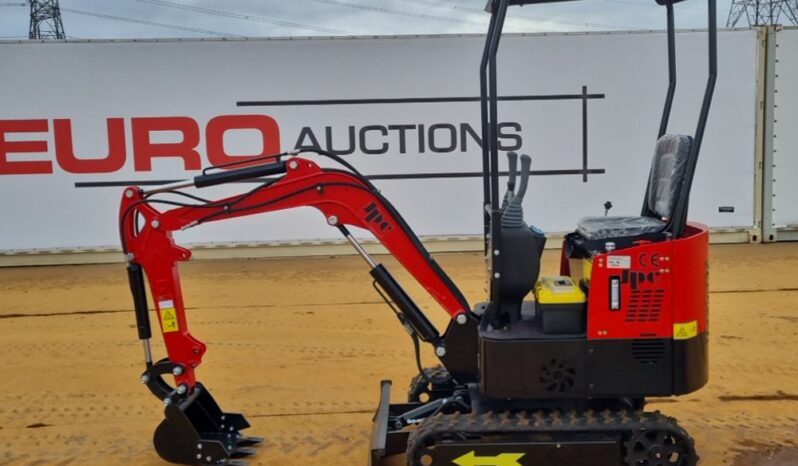 Unused 2024 JPC HT12 Micro Excavators For Auction: Leeds – 22nd, 23rd, 24th & 25th January 25 @ 8:00am full