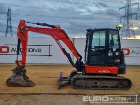 2020 Kubota KX060-5 6 Ton+ Excavators For Auction: Leeds – 22nd, 23rd, 24th & 25th January 25 @ 8:00am full