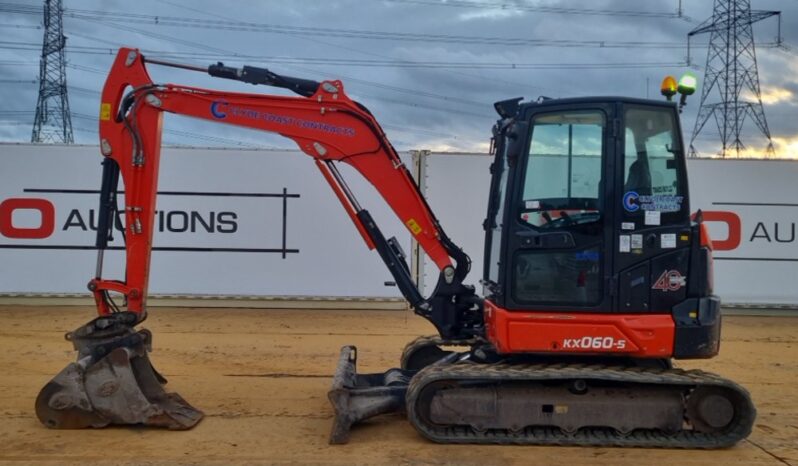 2020 Kubota KX060-5 6 Ton+ Excavators For Auction: Leeds – 22nd, 23rd, 24th & 25th January 25 @ 8:00am full