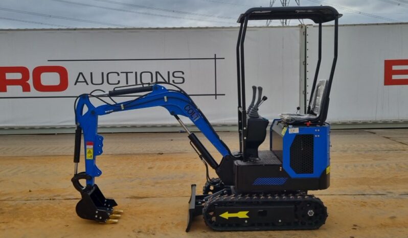 Unused 2024 Colt YFE10 Micro Excavators For Auction: Leeds – 22nd, 23rd, 24th & 25th January 25 @ 8:00am full