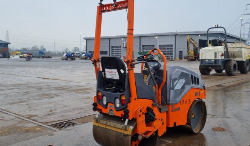 2016 Hamm HD8VV Rollers For Auction: Leeds – 22nd, 23rd, 24th & 25th January 25 @ 8:00am full