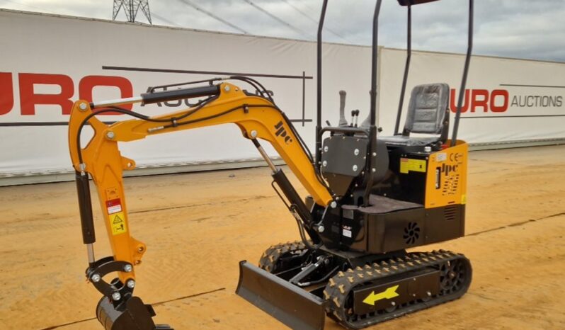 Unused 2024 JPC HT12 Micro Excavators For Auction: Leeds – 22nd, 23rd, 24th & 25th January 25 @ 8:00am