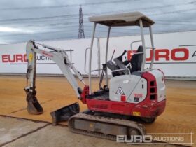 2020 Takeuchi TB216 Mini Excavators For Auction: Leeds – 22nd, 23rd, 24th & 25th January 25 @ 8:00am full