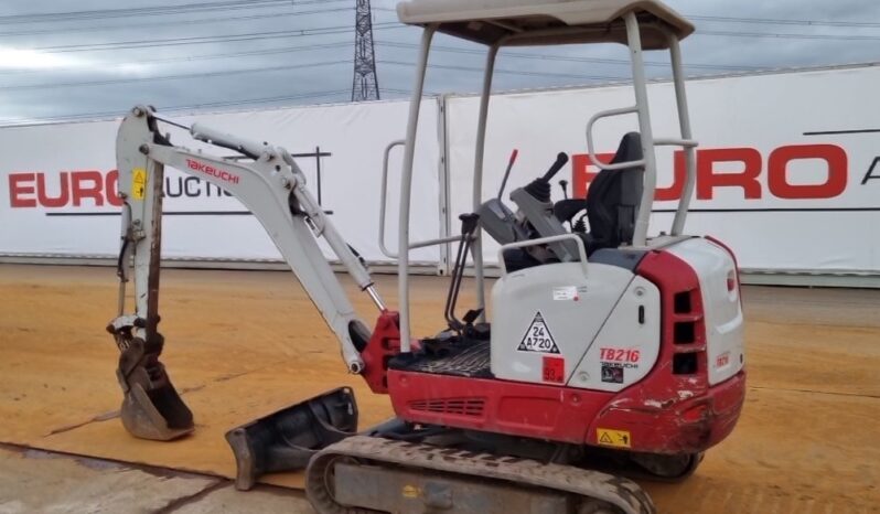 2020 Takeuchi TB216 Mini Excavators For Auction: Leeds – 22nd, 23rd, 24th & 25th January 25 @ 8:00am full