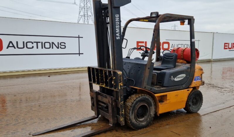 Samsung SF25L Forklifts For Auction: Leeds – 22nd, 23rd, 24th & 25th January 25 @ 8:00am