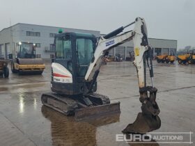 2017 Bobcat E26 EM Mini Excavators For Auction: Leeds – 22nd, 23rd, 24th & 25th January 25 @ 8:00am full