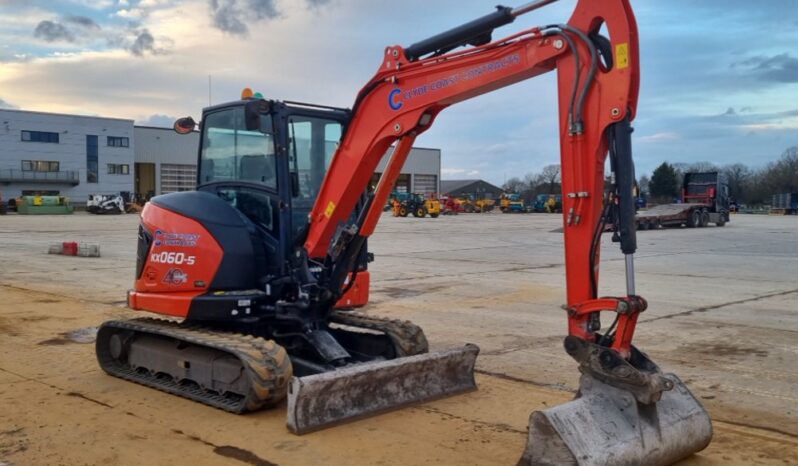 2020 Kubota KX060-5 6 Ton+ Excavators For Auction: Leeds – 22nd, 23rd, 24th & 25th January 25 @ 8:00am full