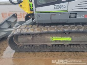 2019 Wacker Neuson EZ80 6 Ton+ Excavators For Auction: Leeds – 22nd, 23rd, 24th & 25th January 25 @ 8:00am full