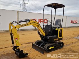 Unused 2024 Colt YFE10 Micro Excavators For Auction: Leeds – 22nd, 23rd, 24th & 25th January 25 @ 8:00am