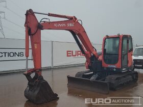 Kubota KX185-3 6 Ton+ Excavators For Auction: Leeds – 22nd, 23rd, 24th & 25th January 25 @ 8:00am