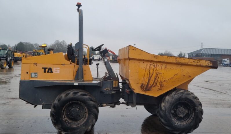 2014 Terex TA6 Site Dumpers For Auction: Leeds – 22nd, 23rd, 24th & 25th January 25 @ 8:00am full