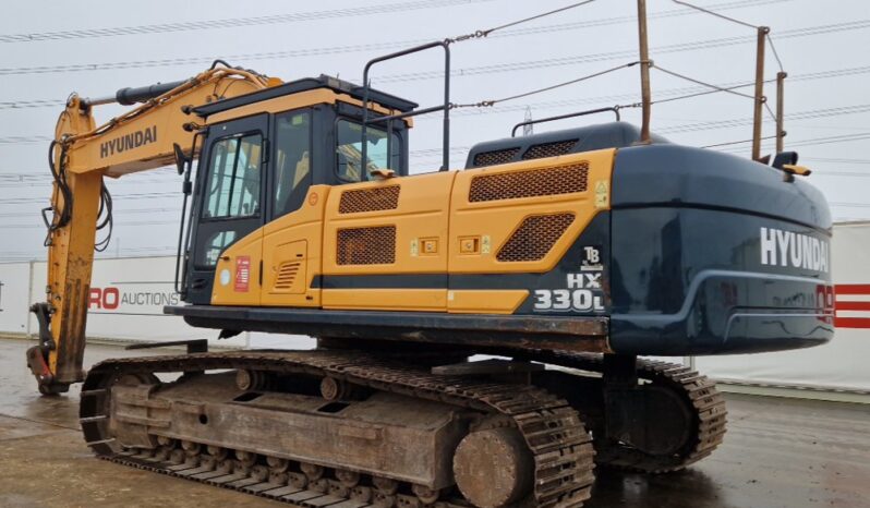 2017 Hyundai HX330L 20 Ton+ Excavators For Auction: Leeds – 22nd, 23rd, 24th & 25th January 25 @ 8:00am full