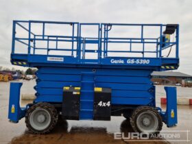 2022 Genie GS5390 Manlifts For Auction: Leeds – 22nd, 23rd, 24th & 25th January 25 @ 8:00am full