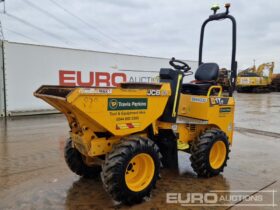 2021 JCB 1T-2 Site Dumpers For Auction: Leeds – 22nd, 23rd, 24th & 25th January 25 @ 8:00am