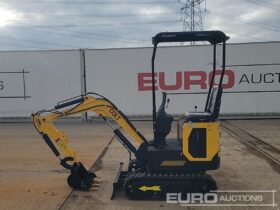 Unused 2024 Colt YFE10 Micro Excavators For Auction: Leeds – 22nd, 23rd, 24th & 25th January 25 @ 8:00am full