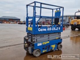 2016 Genie GS1932 Manlifts For Auction: Leeds – 22nd, 23rd, 24th & 25th January 25 @ 8:00am full