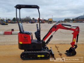 Unused 2024 JPC HT12 Micro Excavators For Auction: Leeds – 22nd, 23rd, 24th & 25th January 25 @ 8:00am full