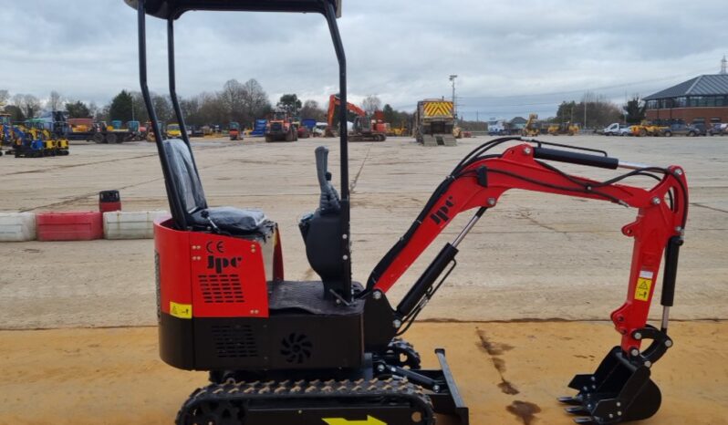 Unused 2024 JPC HT12 Micro Excavators For Auction: Leeds – 22nd, 23rd, 24th & 25th January 25 @ 8:00am full