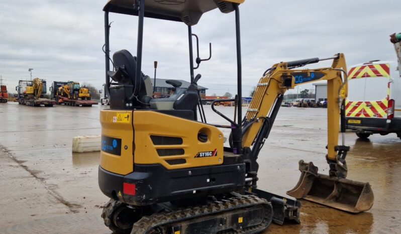 2022 Sany SY16C Mini Excavators For Auction: Leeds – 22nd, 23rd, 24th & 25th January 25 @ 8:00am full