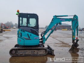 2018 Kobelco SK28SR-6 Mini Excavators For Auction: Leeds – 22nd, 23rd, 24th & 25th January 25 @ 8:00am full