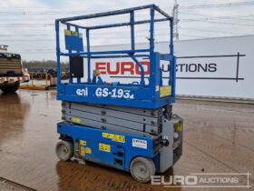 2016 Genie GS1932 Manlifts For Auction: Leeds – 22nd, 23rd, 24th & 25th January 25 @ 8:00am full