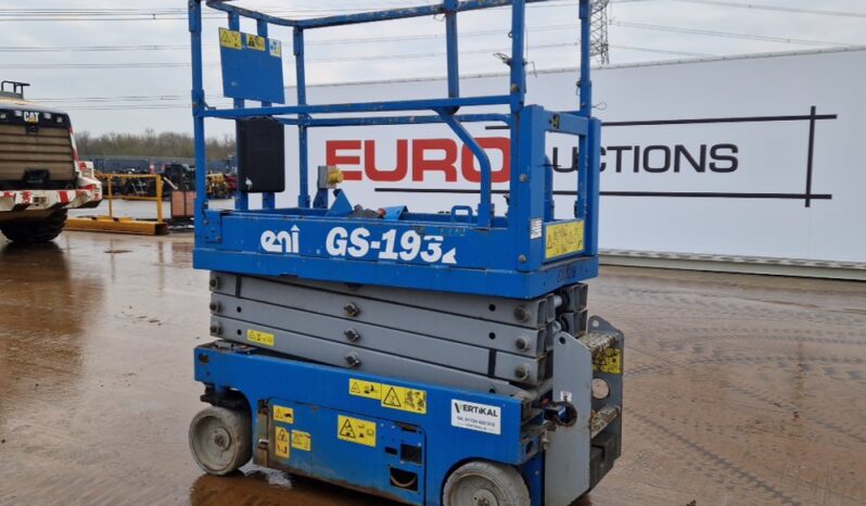 2016 Genie GS1932 Manlifts For Auction: Leeds – 22nd, 23rd, 24th & 25th January 25 @ 8:00am full